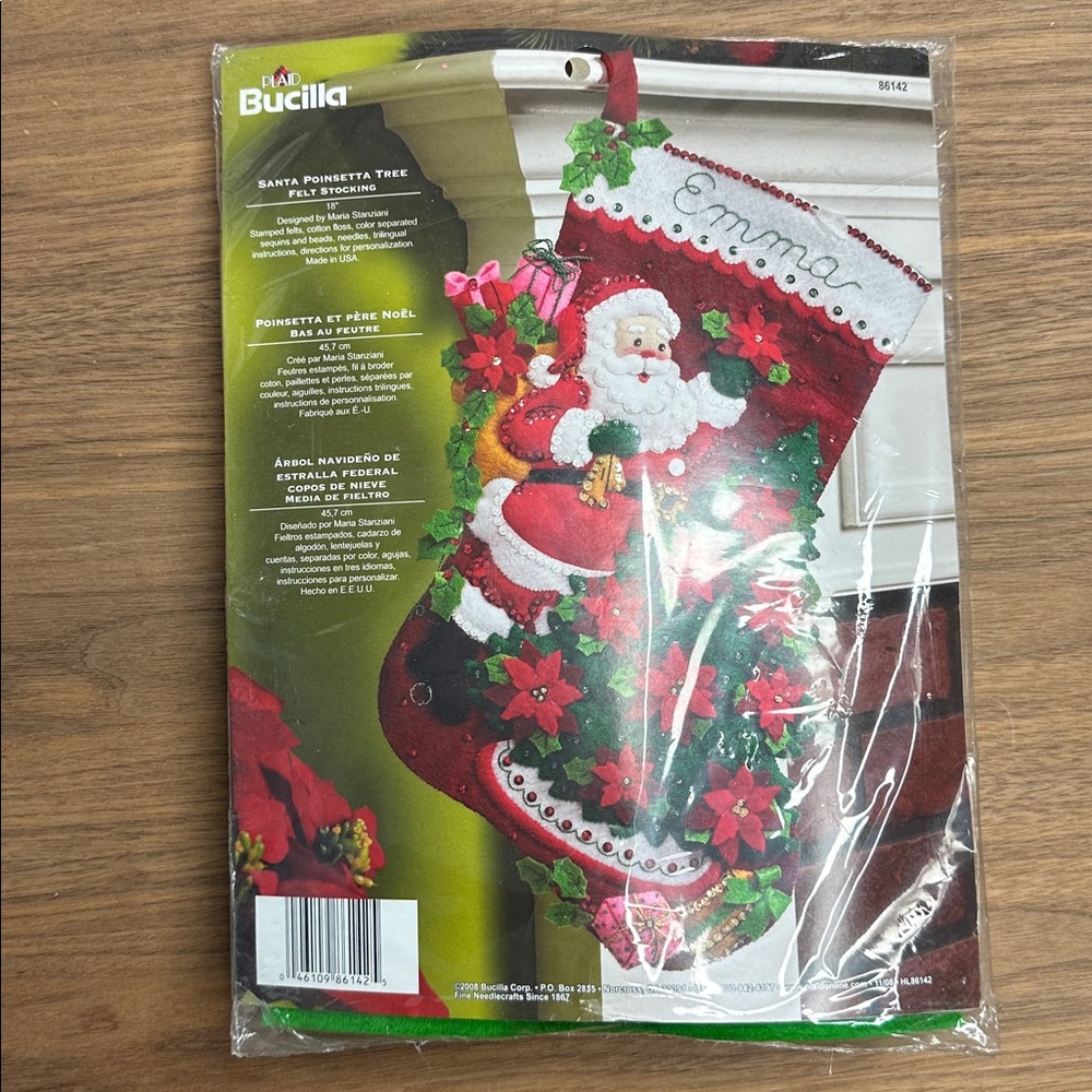 Bucilla Felt Stocking Kit - NEW